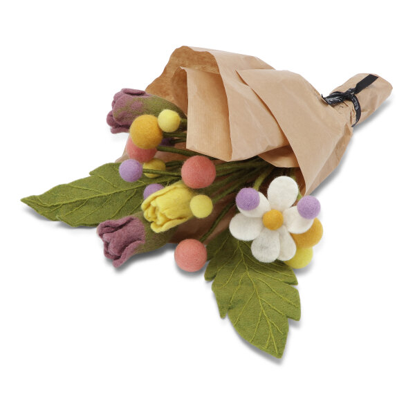 Filz Sumitra Blumenstrauß