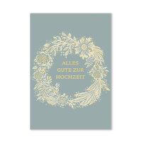 Klappkarte "Alles Gute zur Hochzeit"