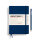 Notizbuch Medium (A5), Hardcover, 251 nummerierte Seiten, Marine, Dotted