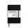 Wochenkalender & Notizbuch, 18 Monate, Medium A5 2026 softcover, Schwarz