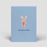 Postkarte Einen super Schulstart!