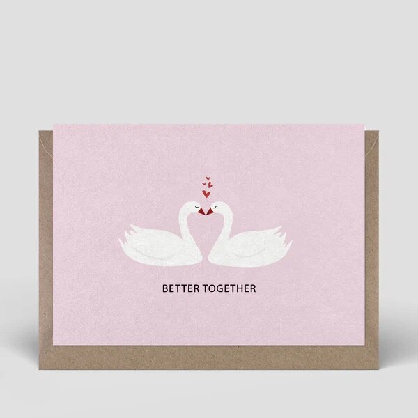 Klappkarte "Better together"