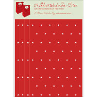 Adventkalendertüten Set mit Zahlenaufklebern