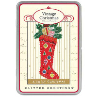 Postkartenset Glitter