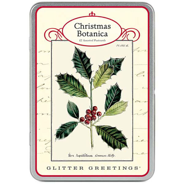 Postkartenset Glitter