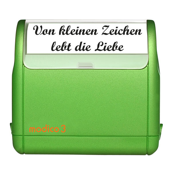 M3 Stempel Von kleinen Zeichen