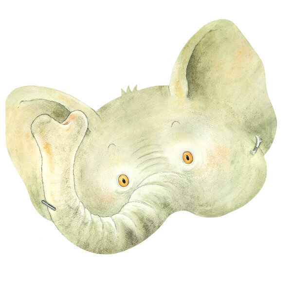 Maske Elefant