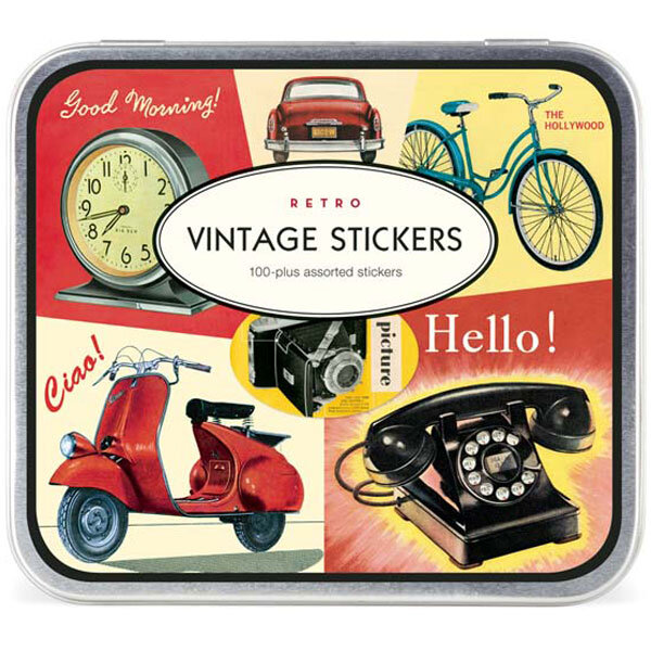 Vintage Sticker Set