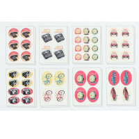 Vintage Sticker Set