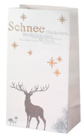 Winterzeit Lichttüte Hirsch