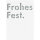 Weihnachtskarte Lichttüte Frohes Fest