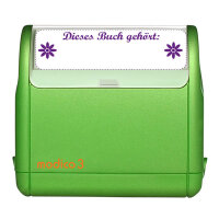 Dieses Buch gehört - Blume (M3)