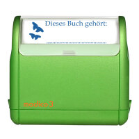 M3 Stempel Dieses Buch Schmetterling