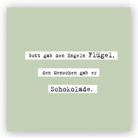 Servietten – Gott gab ...