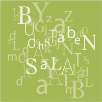 Servietten – Buchstabensalat