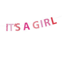 Girlandenkarte – Its a girl