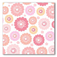 Serviette Blumen