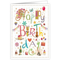 XL Karte Happy Birthday