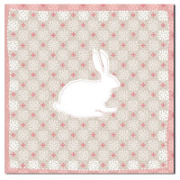 Serviette Hase