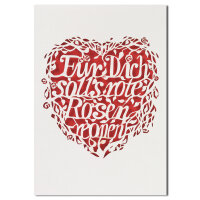 Hochzeitsschriftkarte Für Dich...