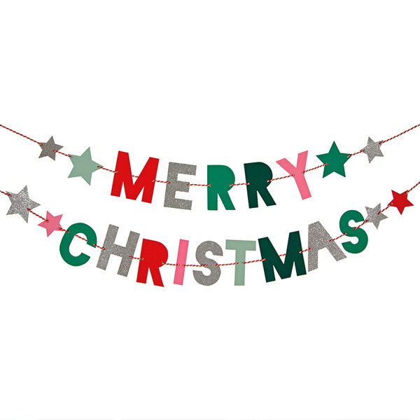 Girlande Merry Christmas