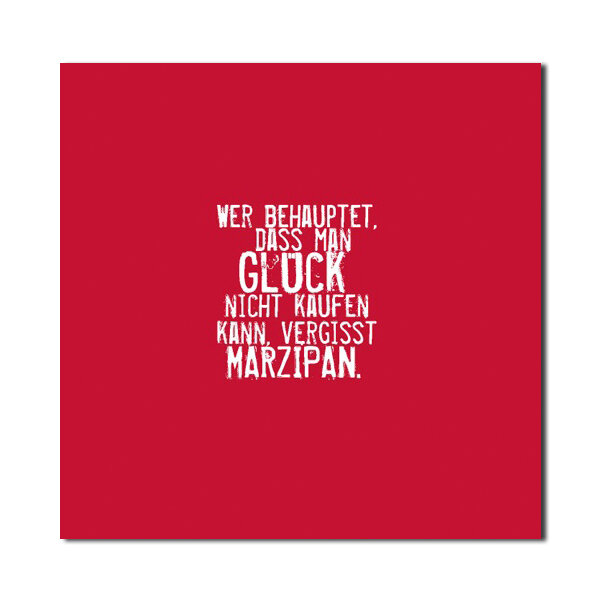 Winterzeit Servietten – Wer behauptet ...
