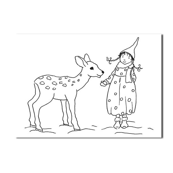 Weihnachtsmalbüchlein mini Pippa & Pelle