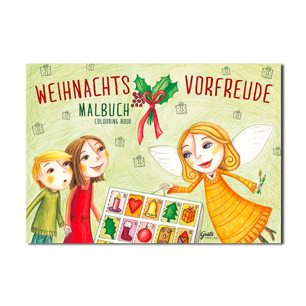 Weihnachtsmalbüchlein mini - Vorfreude