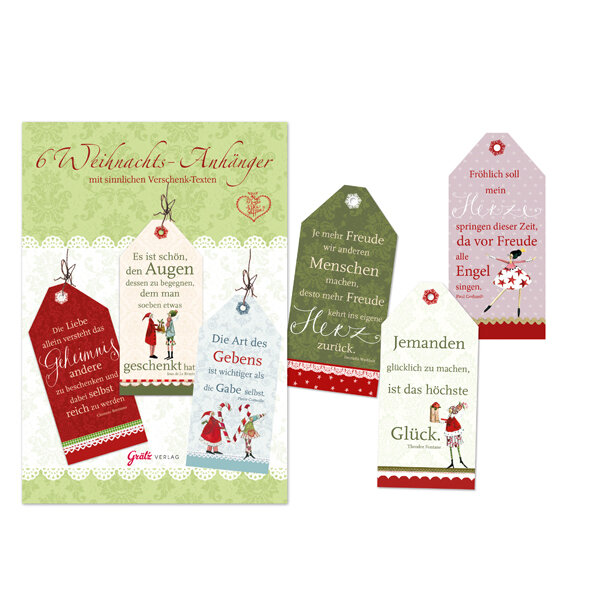 Weihnachtsanhänger Set – Silke Leffler