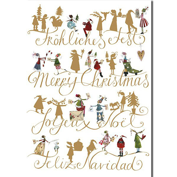 Postkarte Weihnachten