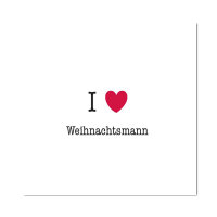 Servietten – I love Weihnachten