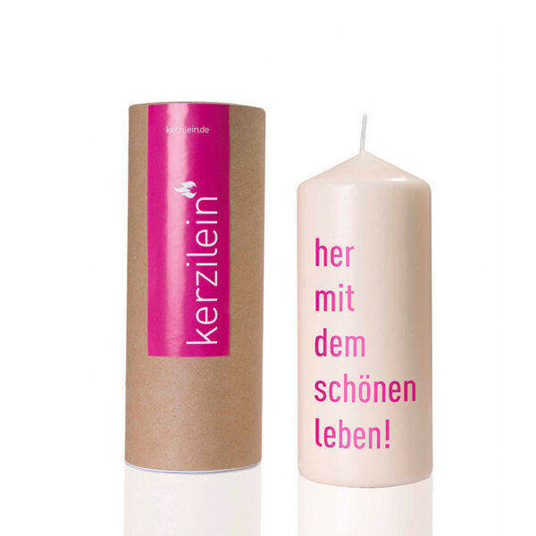 Kerzilein - her mit dem schönen Leben
