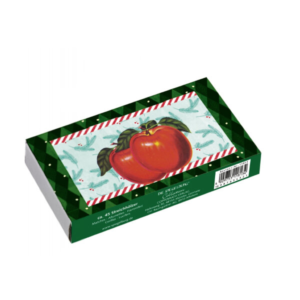Streichhölzer Apfel