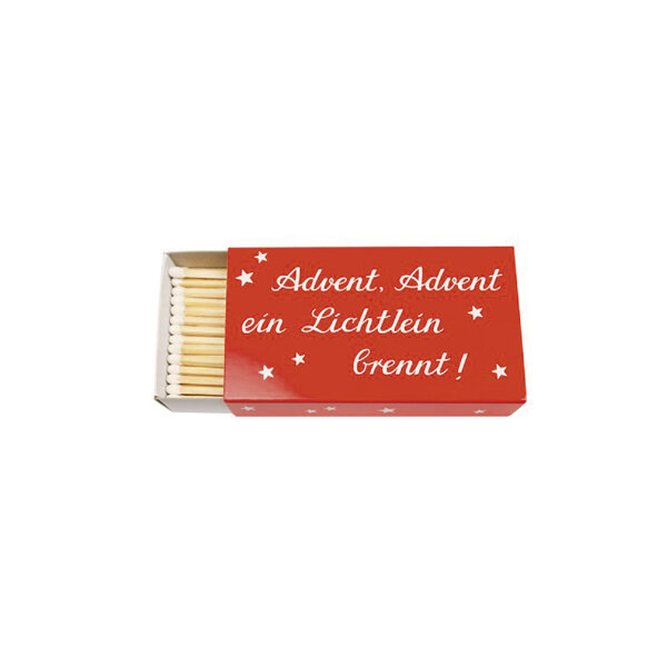 Streichhölzer Advent ...
