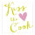Serviette Kiss the cook