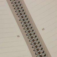 Spiralnotizbuch A5 burgundy