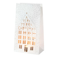 Lichttüten 2er-Set A very merry Christmas