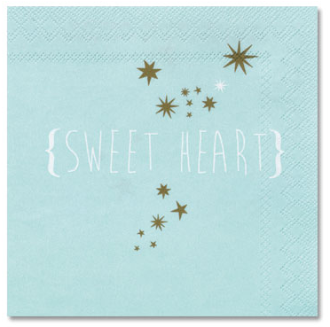 Winterzucker Servietten – Sweet heart