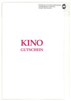 Karte KINO Gutschein