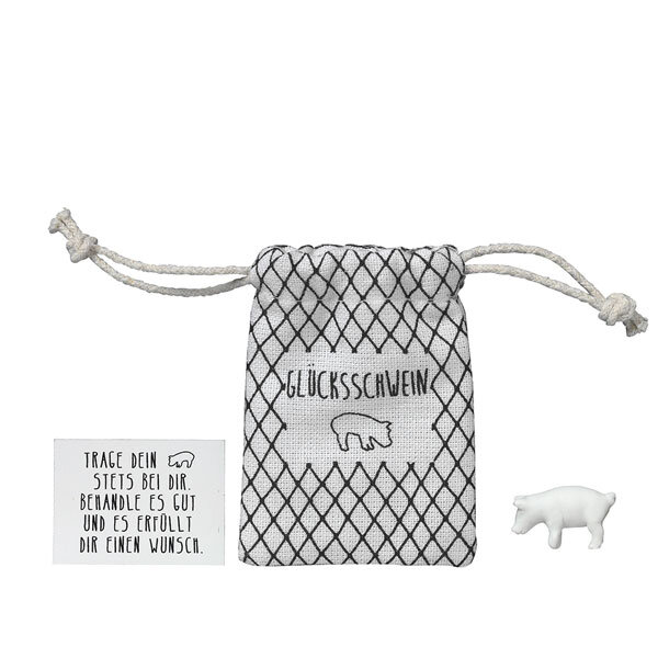 Kleiner Taschenbegleiter Glücksschwein