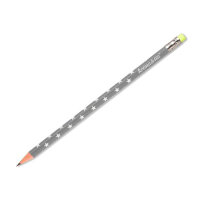Bleistift Sterne grau