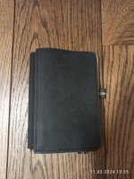 TB A6 Leder / Velour +2 Taschen