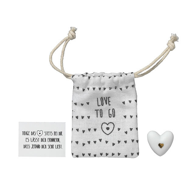 Kleiner Taschenbegleiter Love to go