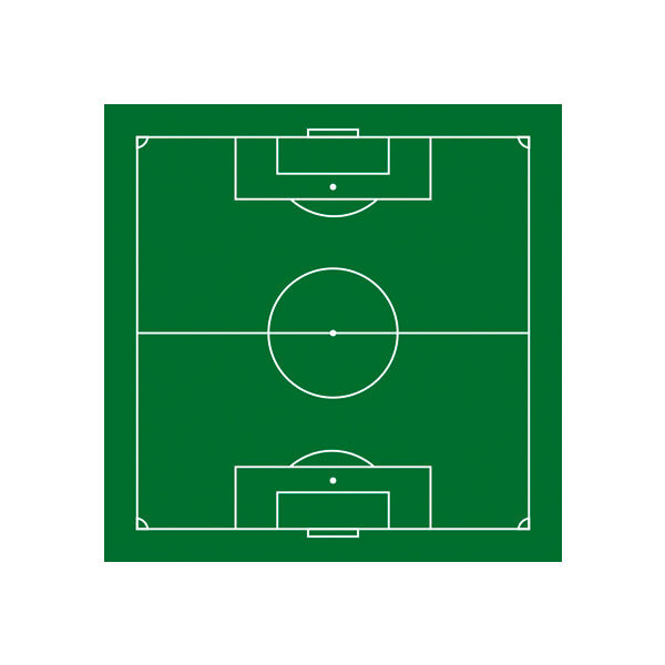 Magnet Fußball-Rasen