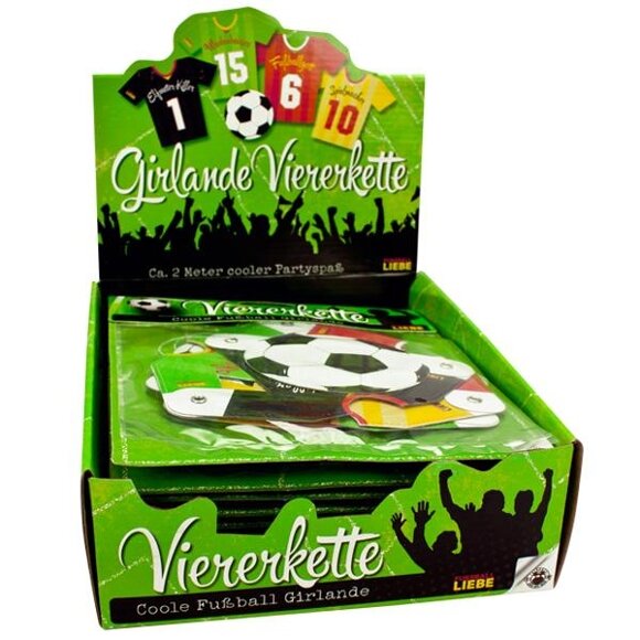 Fußball Girlande