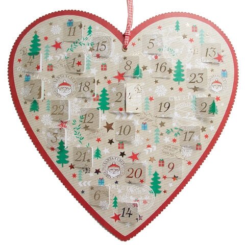 Adventkalender Herz