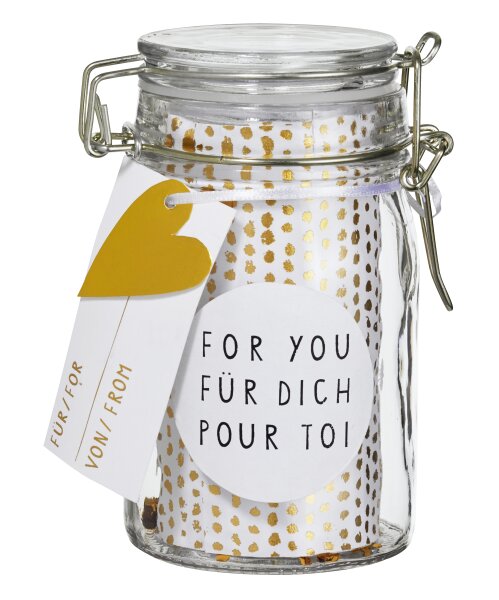 Geschenkglas