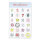 Sticker Adventskalender Sterne