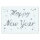 Postkarte Happy new year