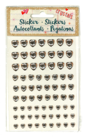 Crystal-Sticker Herz
